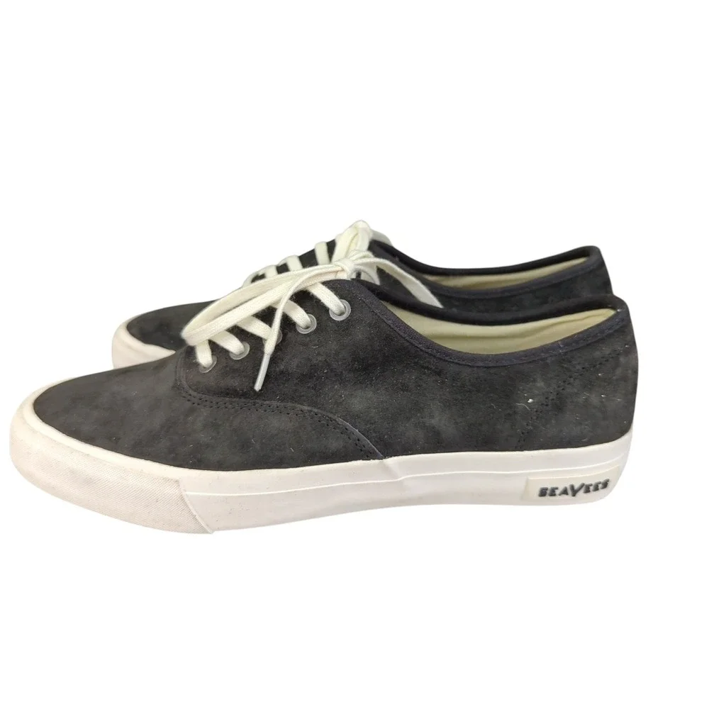 Seavees Legend Blacktop Leather‎ Sneaker Riv Suede Low Top Women's Shoes